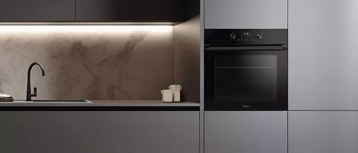Электрический духовой шкаф Haier HOQ-K5AAN3GB
