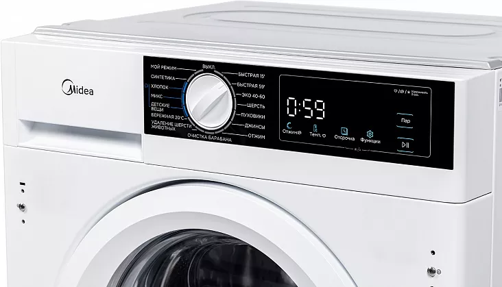 Встраиваемая стиральная машина Midea MFA06W80B/W