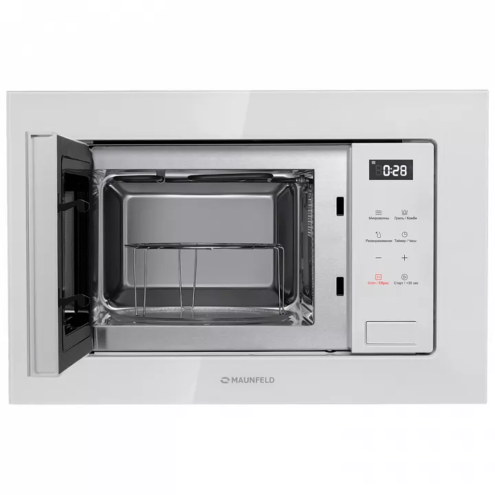 Встраиваемая микроволновая печь MAUNFELD MBMO820SGW10