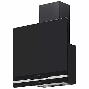 Вертикальная вытяжка Krona DOMENIKA 600 BLACK/INOX S