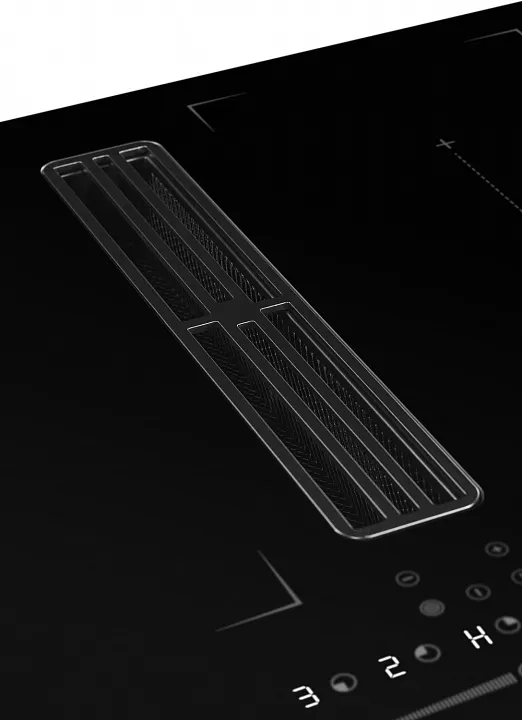 Индукционная варочная панель с вытяжкой HIBERG i6-VM8 B