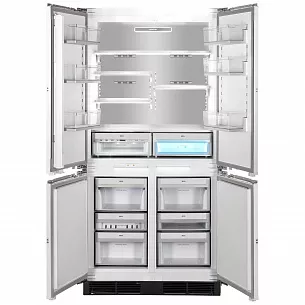 Встраиваемый холодильник-морозильник Cross Door HIBERG S-RFQ 800 W Inverter