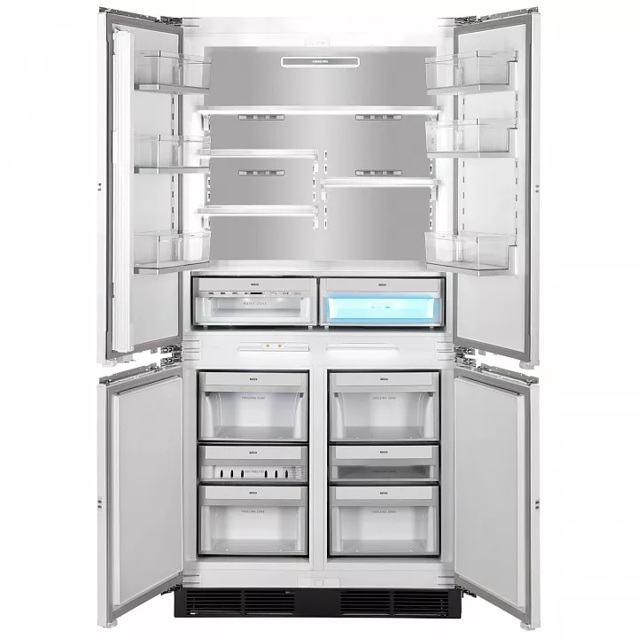 Встраиваемый холодильник-морозильник Cross Door HIBERG S-RFQ 800 W Inverter