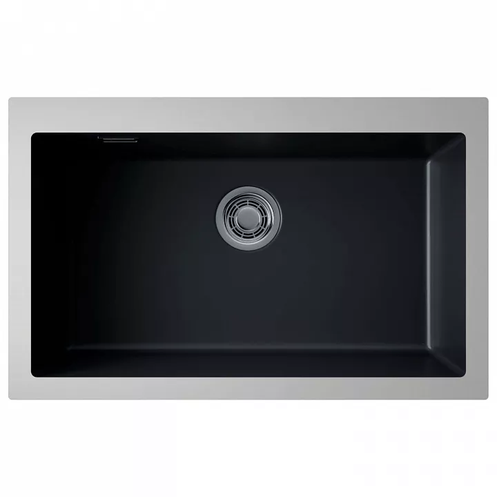 Кухонная мойка OMOIKIRI Omishima 76-U-BL