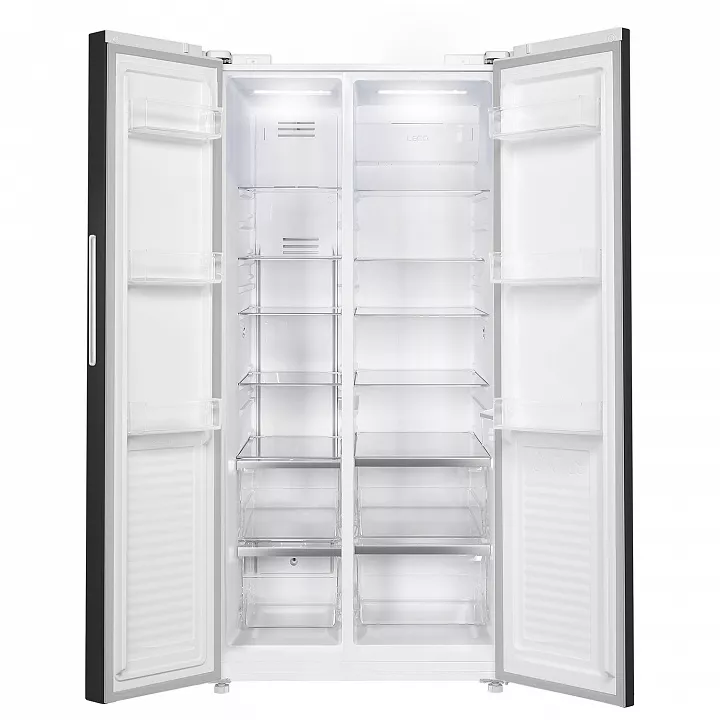 Холодильник-морозильник Side-by-Side MAUNFELD MFF177NFW Slim Inverter