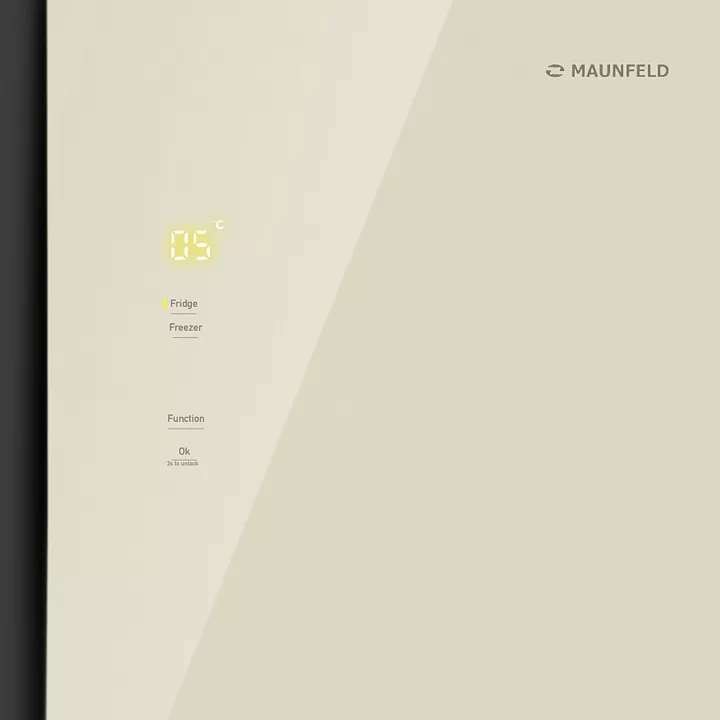 Холодильник-морозильник Side-by-Side MAUNFELD MFF191NFBG