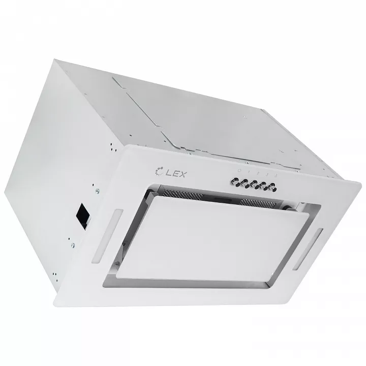 Полновстраиваемая вытяжка LEX GS BLOC G 600 WHITE