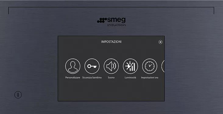 Индукционная варочная панель Smeg SIA1963DG