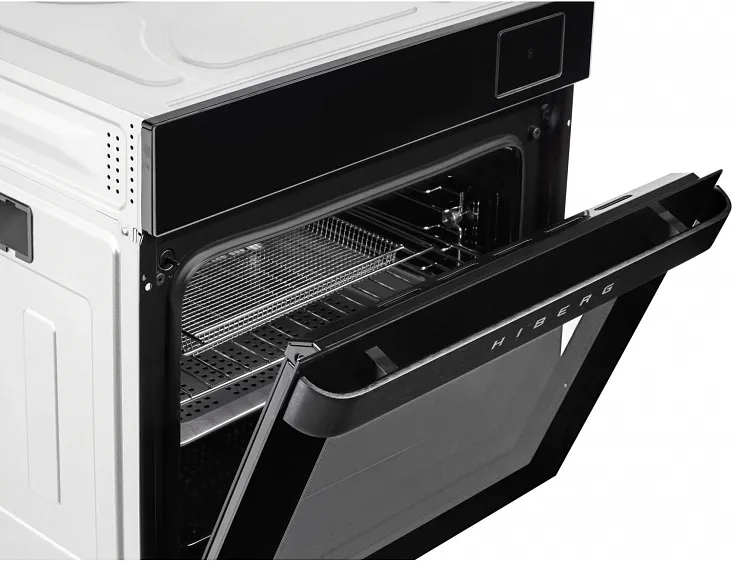 Электрический духовой шкаф с паром HIBERG S-VM 6415 B SMART