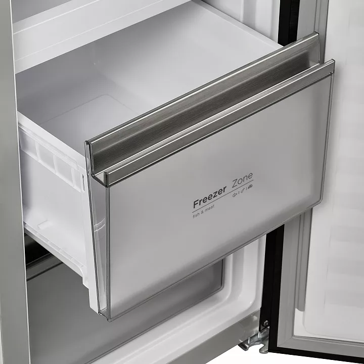 Холодильник-морозильник Cross Door MAUNFELD MFF190NFDBG Matt Inverter