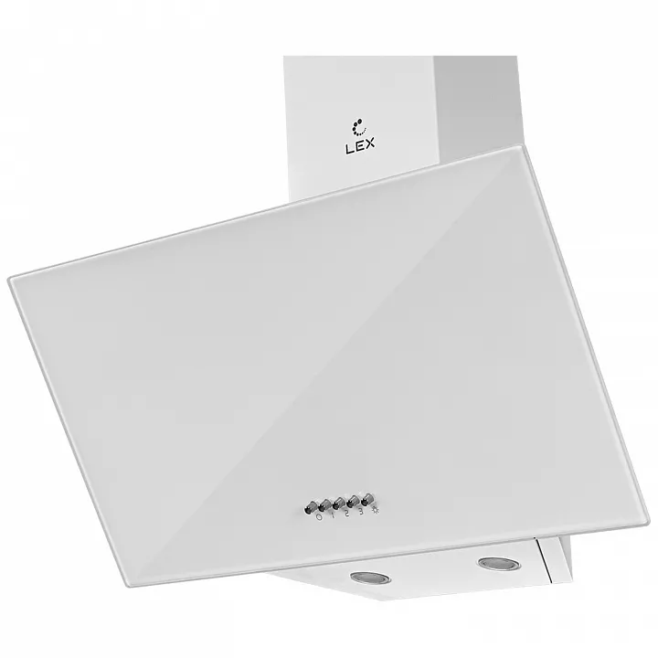 Наклонная вытяжка LEX META 600 White