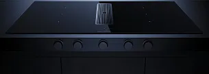 Индукционная варочная панель с вытяжкой Kuppersbusch KMI 9850.1 SR-S Stainless Steel
