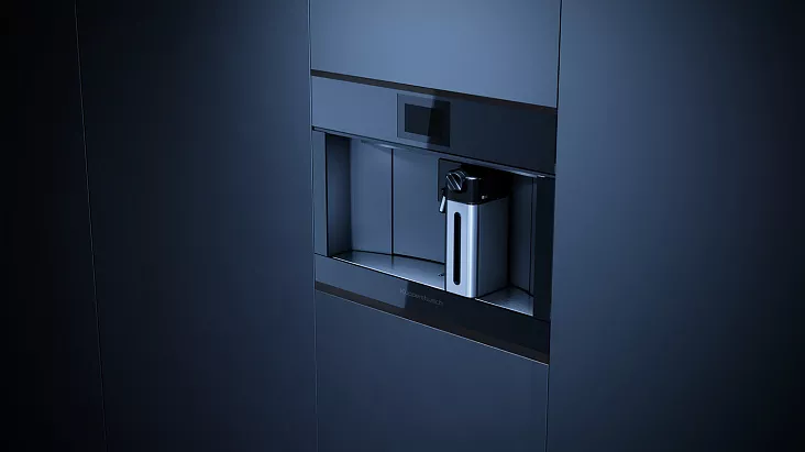 Встраиваемая кофемашина Kuppersbusch CKV 6800.0 S2 Black Chrome