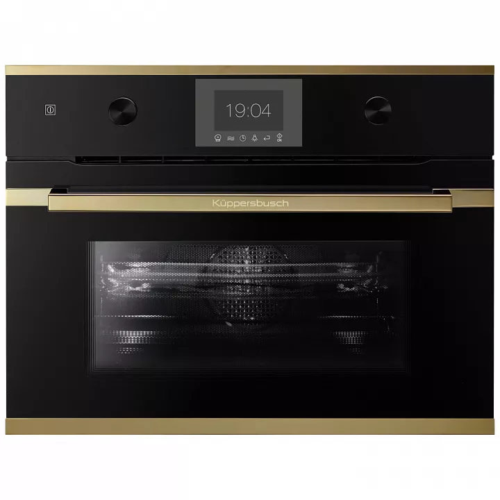 Компактный духовой шкаф с свч Kuppersbusch CBM 6350.0 S4 Gold
