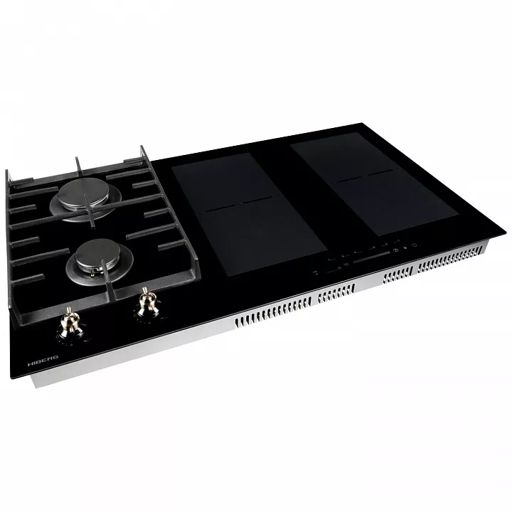 Комбинированная варочная панель HIBERG i-VM 9025 B