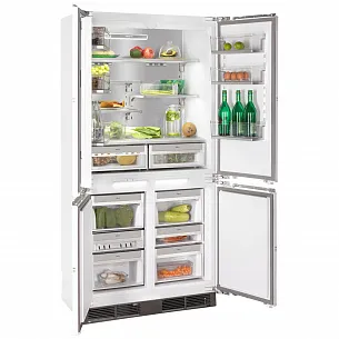 Встраиваемый холодильник-морозильник Cross Door HIBERG S-RFQ 800 W Inverter