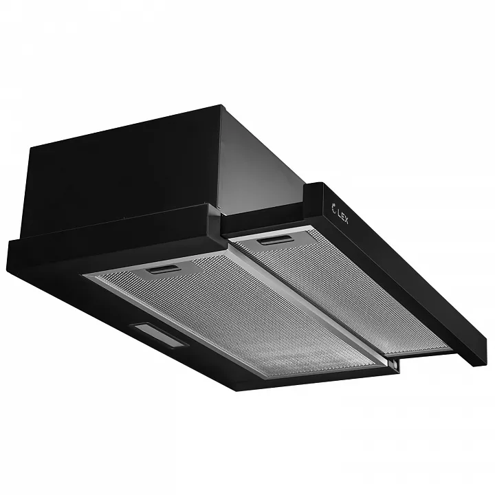 Вытяжка с выдвижным экраном LEX HUBBLE 500 BLACK