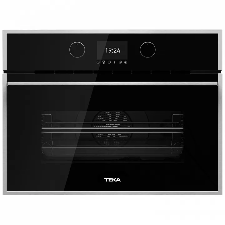 Компактный духовой шкаф с свч Teka HLC 847 C BLACK-SS