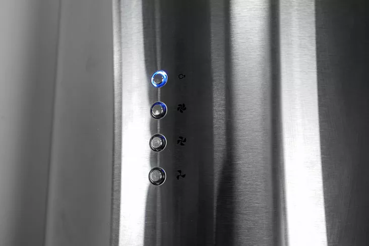 Островная цилиндрическая вытяжка LEX TUBO ISOLA 350 Inox