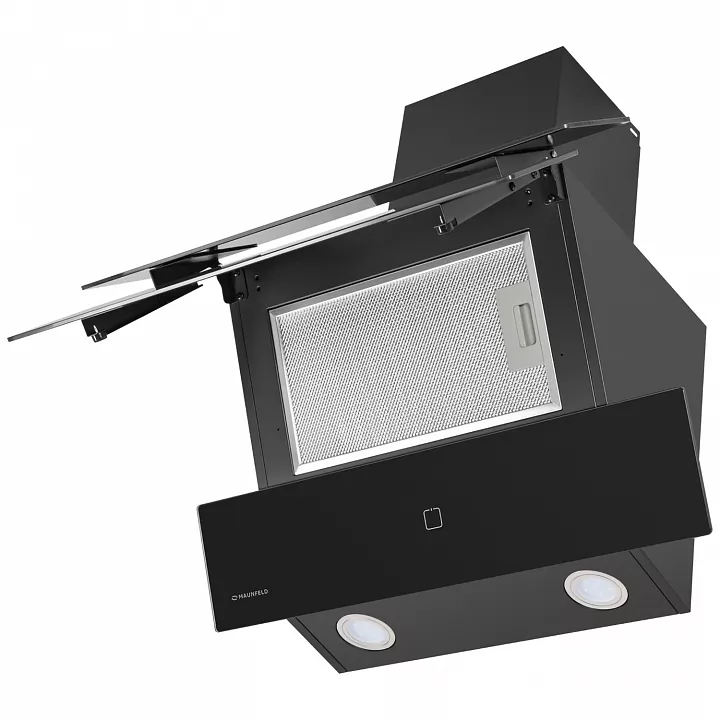 Наклонная вытяжка MAUNFELD Cascada 60 Black