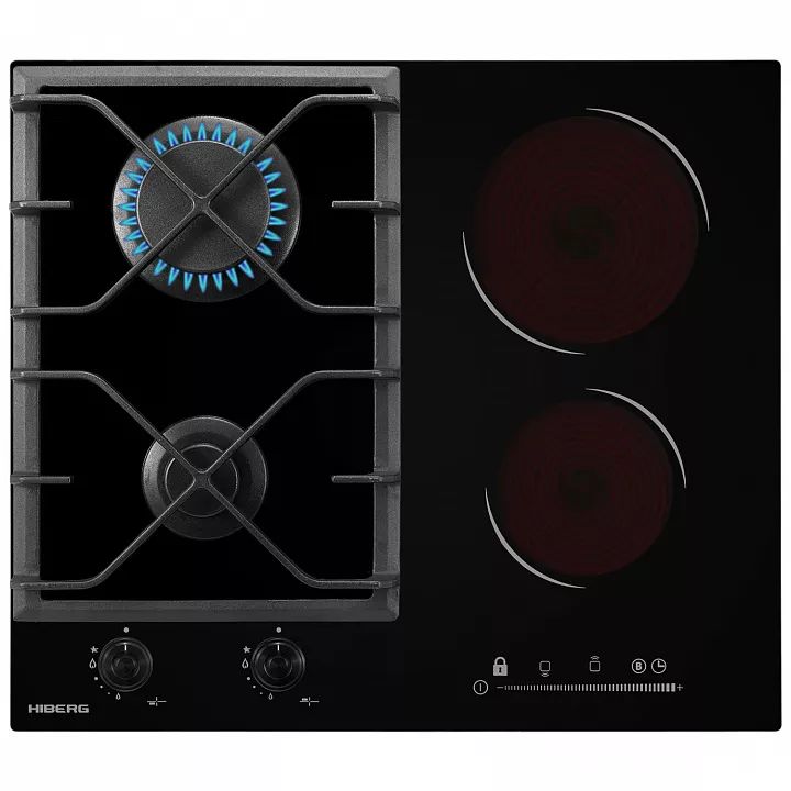 Комбинированная варочная панель HIBERG VM 6021 B