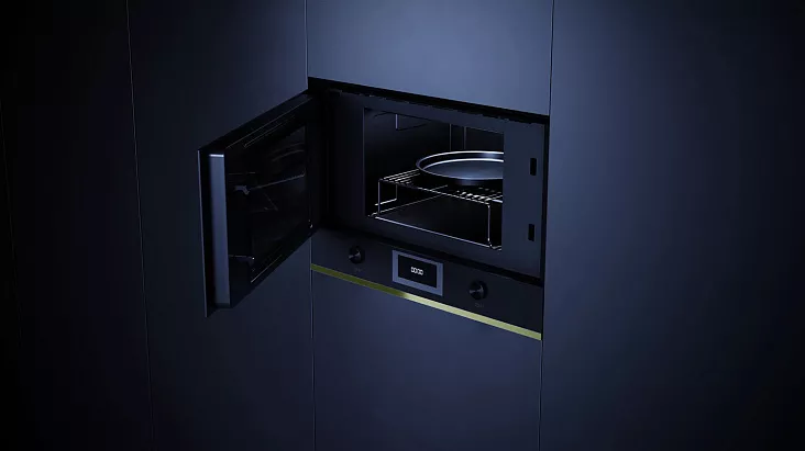 Встраиваемая микроволновая печь Kuppersbusch ML 6330.0 S4 Gold