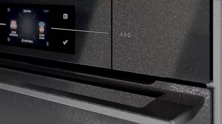 Компактный духовой шкаф с свч и паром Asko OCSM8478G