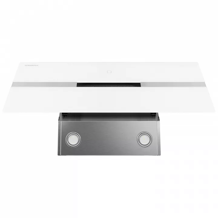 Наклонная вытяжка MAUNFELD Mersey 90 Inox Glass White