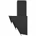 Наклонная вытяжка MAUNFELD Cascada 60 Black