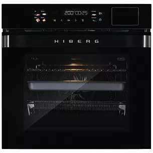 Электрический духовой шкаф с паром HIBERG S-VMF 6515 B SMART