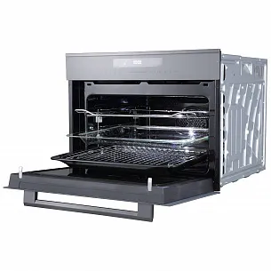 Компактный духовой шкаф с свч Korting OKB 3250 GBXGr MW