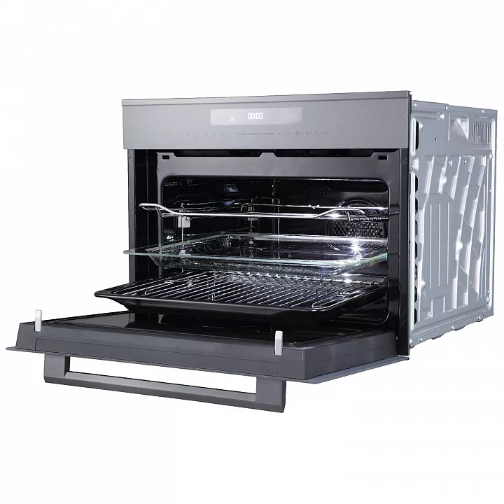 Компактный духовой шкаф с свч Korting OKB 3250 GBXGr MW