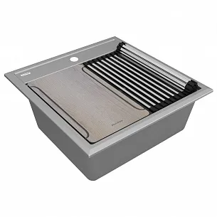 Кухонная мойка Paulmark STEPIA-MULTI SINK 50 GRM