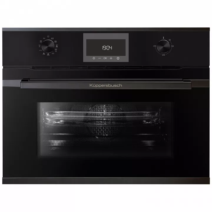 Компактный духовой шкаф с свч Kuppersbusch CBM 6330.0 S2 Black Chrome