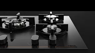 Газовая варочная панель Teka GBC 75-G1 GBN Infinity Matt Black