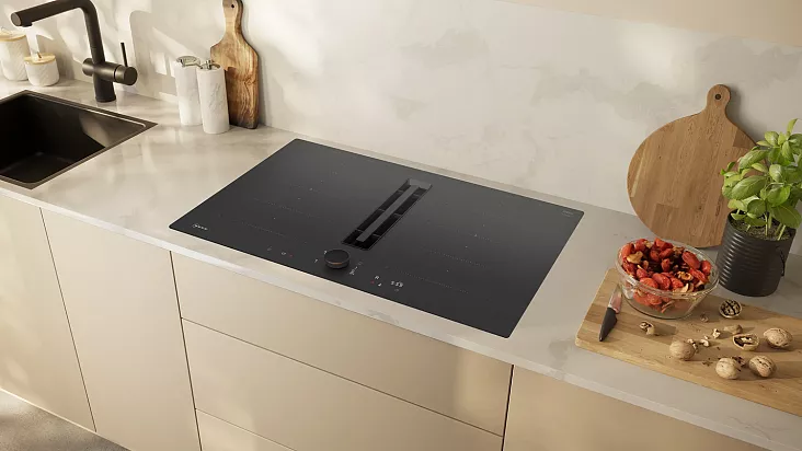 Индукционная варочная панель с вытяжкой NEFF V68PYX4C0