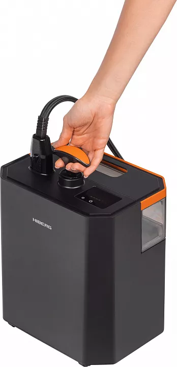 Отпариватель для одежды HIBERG GSW 8000 BLACK ORANGE