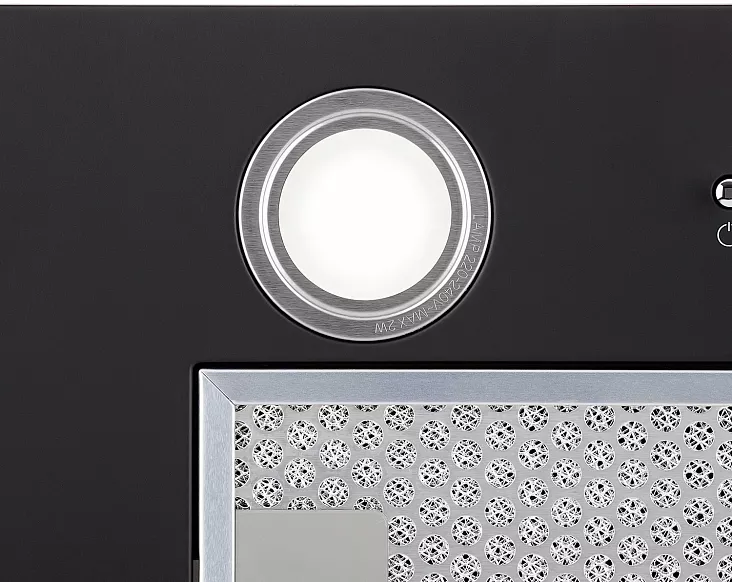 Полновстраиваемая вытяжка Krona SELINA 600 BLACK PB