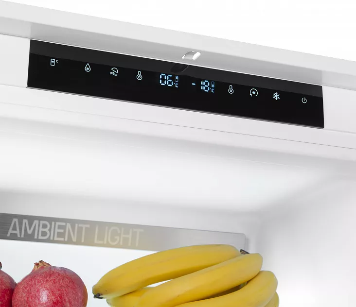 Встраиваемый холодильник-морозильник MAUNFELD MBF19369NFWGR LUX Inverter