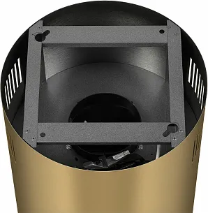 Островная цилиндрическая вытяжка KUPPERSBERG MOTUBA Gold