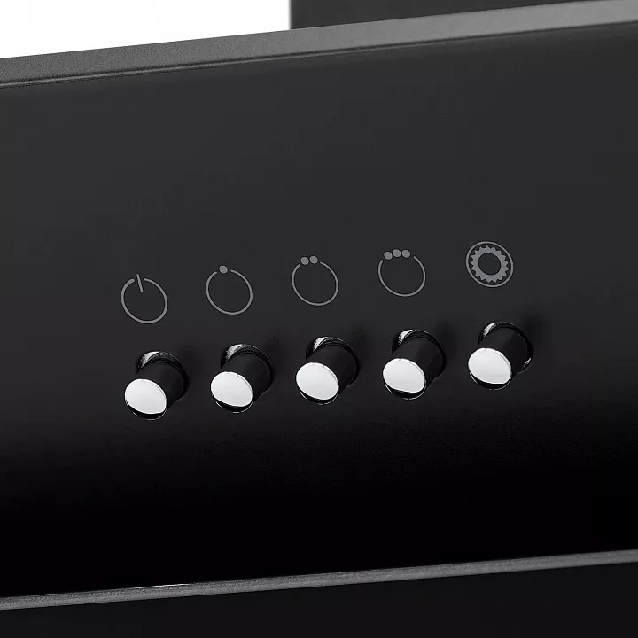 Наклонная вытяжка Krona VIERKANT 600 BLACK PB