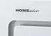 Полновстраиваемая вытяжка HOMSair Crocus Push 52 White