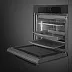 Электрический духовой шкаф с свч и паром SMEG SO6204APB