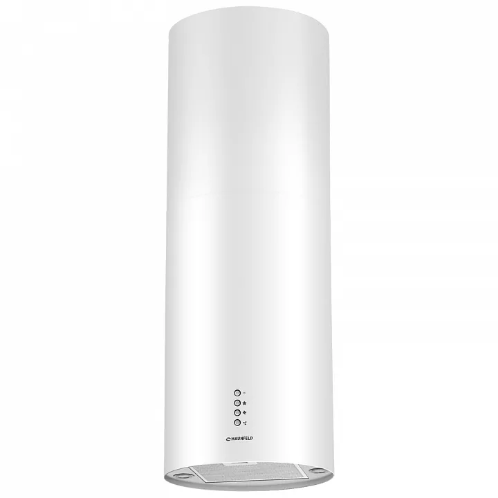 Островная цилиндрическая вытяжка MAUNFELD Lee Light Isla 35 White