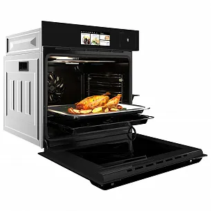 Электрический духовой шкаф с паром HIBERG S-VM 6615 B i-SMART