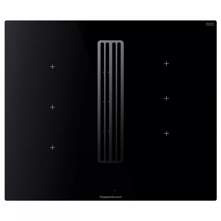 Индукционная варочная панель с вытяжкой Kuppersbusch KMI 6350.0 SR