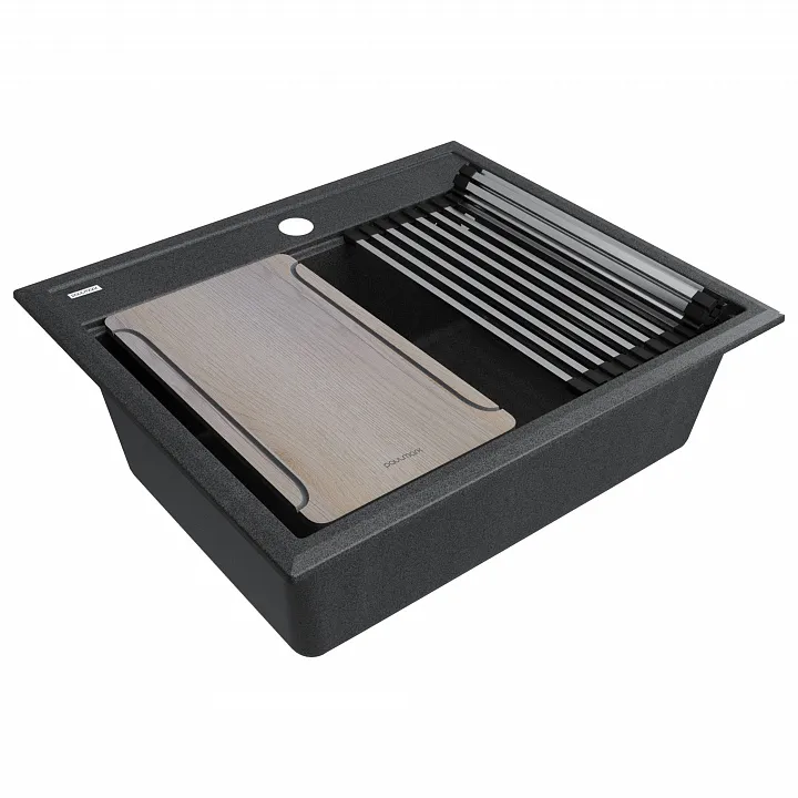 Кухонная мойка Paulmark STEPIA-MULTI SINK 60 DG