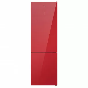 Холодильник-морозильник MAUNFELD MFF200NFR Inverter