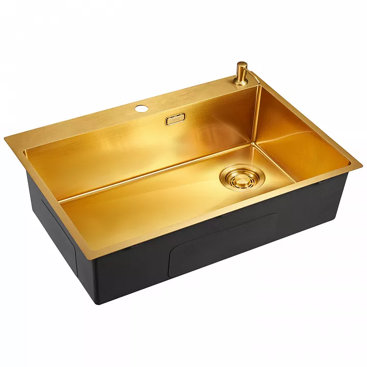 Кухонная мойка EMAR EMB-660(TOP) PVD Golden