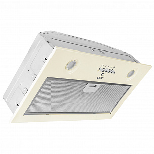 Полновстраиваемая вытяжка LEX GHOST 600 IVORY LIGHT